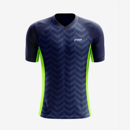 Navy Blue Velvet Men Gym Wear