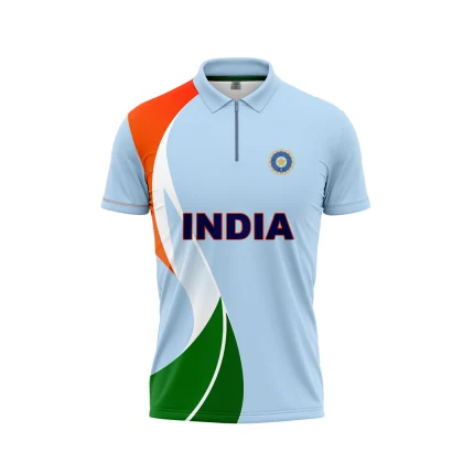 Customized 2007 Indian Cricket Men's Jersey 1