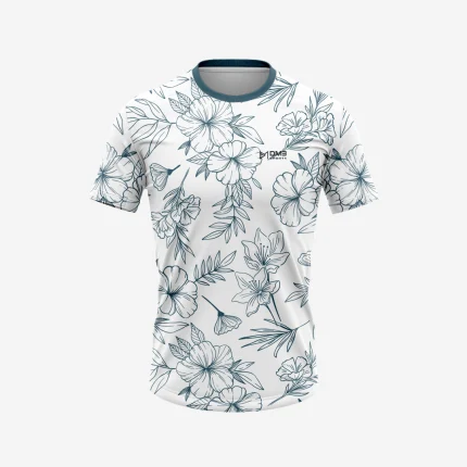 White Viraties Printed Tshirt