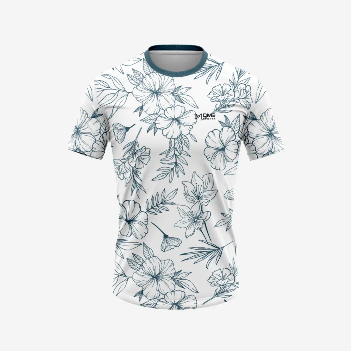 White Viraties Printed Tshirt