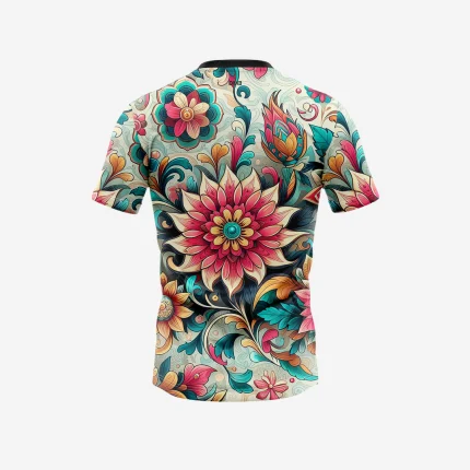 Red Lotus Printed Tshirt