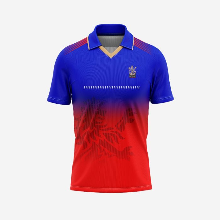 Customized Cricket 1 Royal Challengers Bangalore Jersey 2024