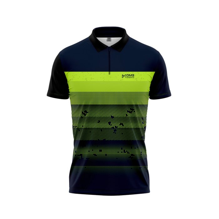Customized Green Dewen Cricket Men's Jersey 1