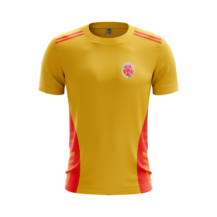 Customized Copa America 2024 Columbia Home Football Jersey 1