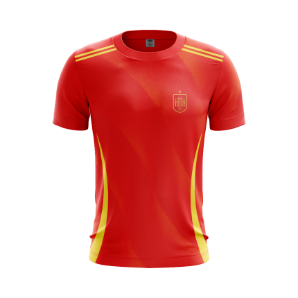 Customized Euro Cup 2024 Spain Home Football Jersey 1