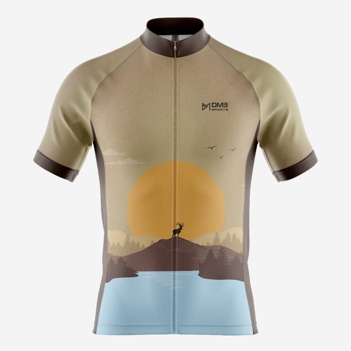 Customized Eagle Peak Men’s Cycling Jersey 1