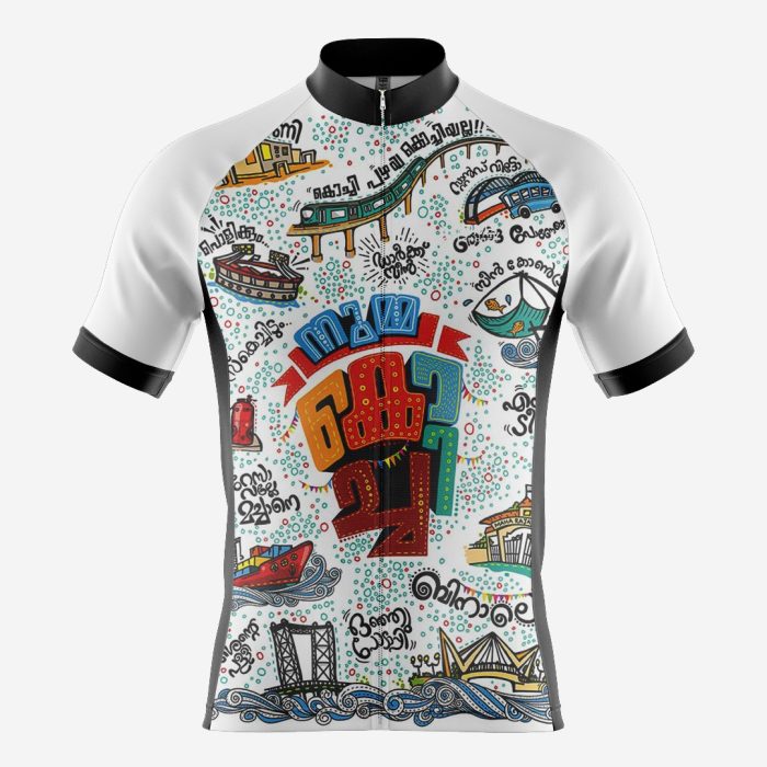 Customized Kochi Printed Men's Cycling Jersey 1