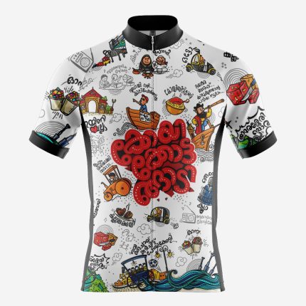 Customized Kozhikode Printed Men’s Cycling Jersey 1