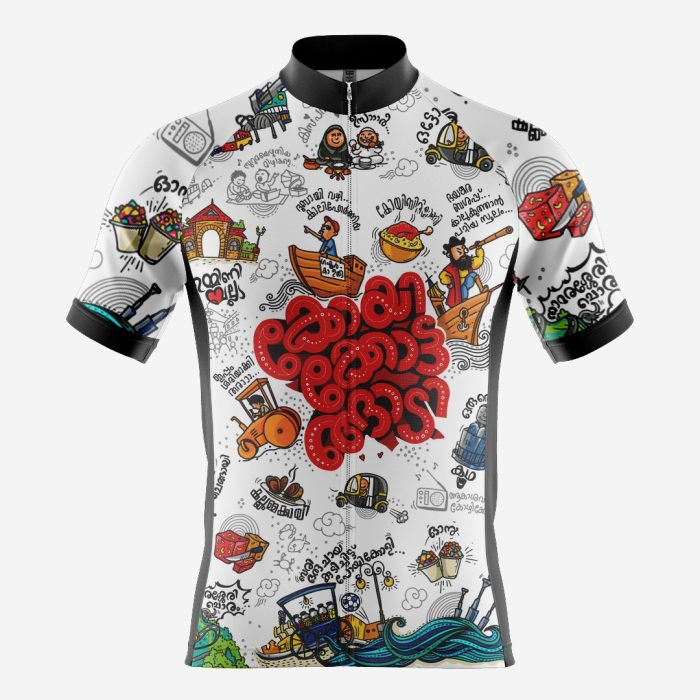 Customized Kozhikode Printed Men’s Cycling Jersey 1