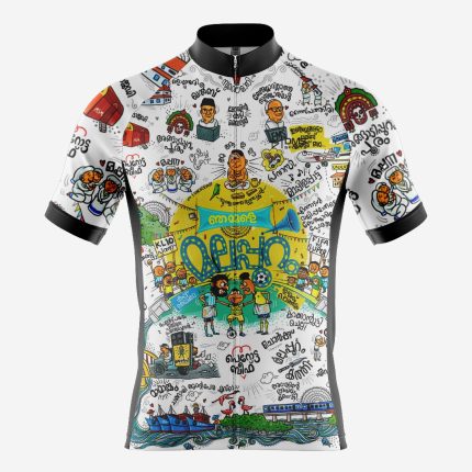 Customized Malappuram Printed Men’s Cycling Jersey 1