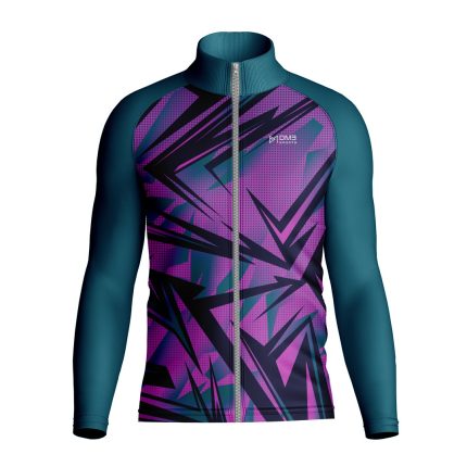 Customized Men’s Frosty Winter Cycling Jersey 1