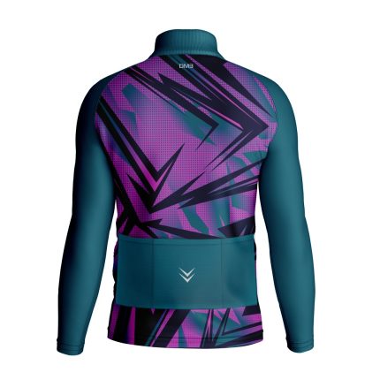 Customized Men’s Frosty Winter Cycling Jersey 2