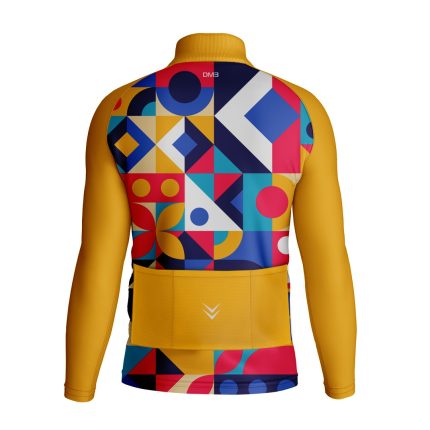 Customized Men’s Snowy Winter Cycling Jersey 2