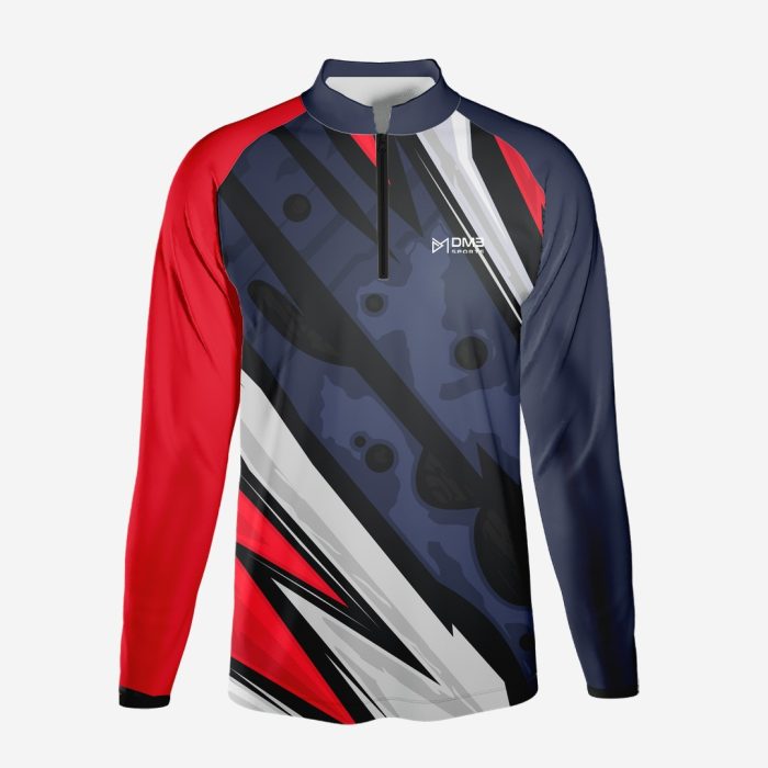 Womens Biker Red Tef Jersey 1