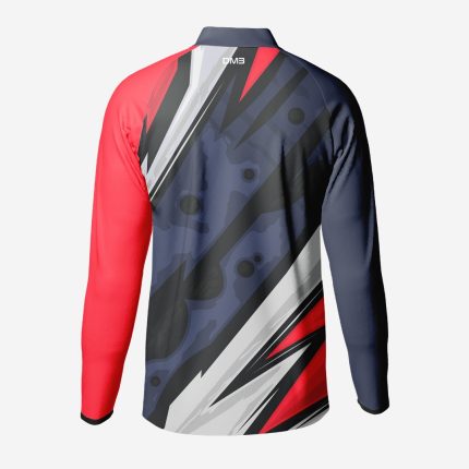 Womens Biker Red Tef Jersey 2