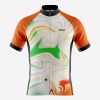 Buy Customized Men’s Tricolor Triumph Cycling Jersey Online