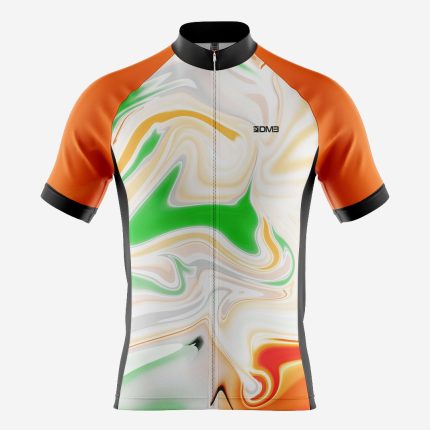 Buy Customized Men’s Tricolor Triumph Cycling Jersey Online