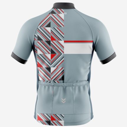 Buy Customized Men’s Ash Accent Cycling Jersey Online 1