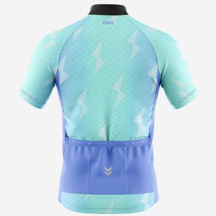 Buy Customized Men’s Aqua Flash cycling Jersey Online 1