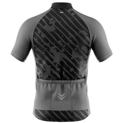 Buy Customized Men’s Stealth Stripe Cycling Jersey Online 1