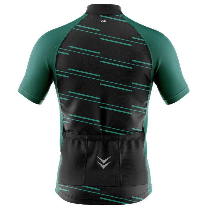 Buy Customized Men’s Emerald Dash Cycling Jersey Online 1