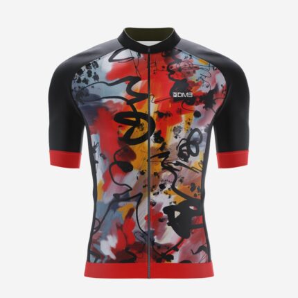 Buy Customized Men’s Crimson Kinetic Race Fit Cycling Jersey Online