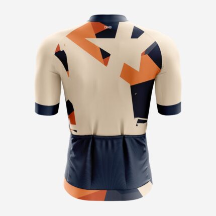 Buy Customized Men’s Geo-Ridge Race Fit Cycling Jersey Online 1