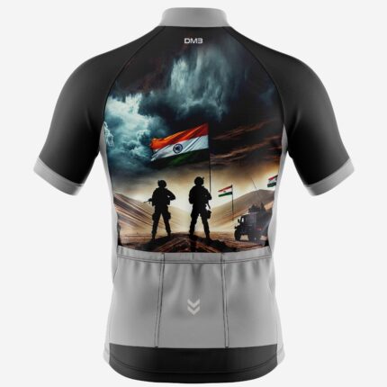 Buy Customized Men’s Operation Sindoor Cycling Jersey Online 1