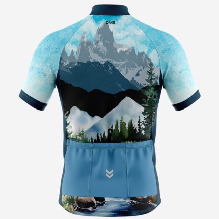Buy Customized Men’s Orbit Flow Cycling Jersey Online 1