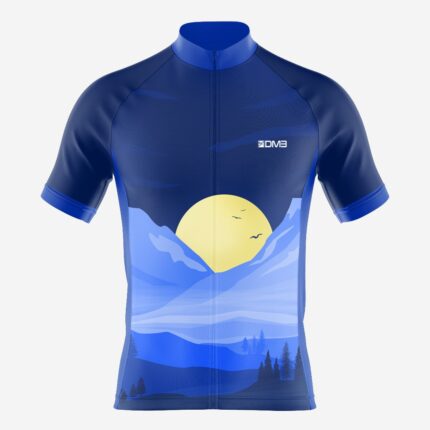 Buy Customized Men’s Amber Trails Cycling Jersey Online