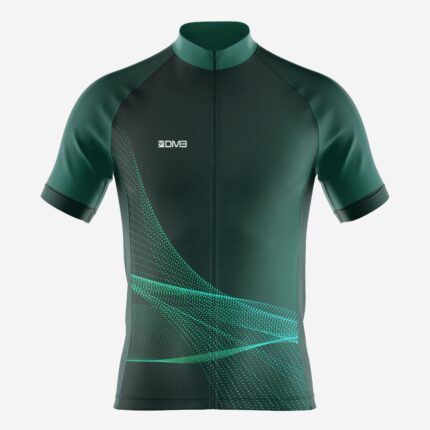 Buy Customized Men’s Emerald Flow Cycling Jersey Online