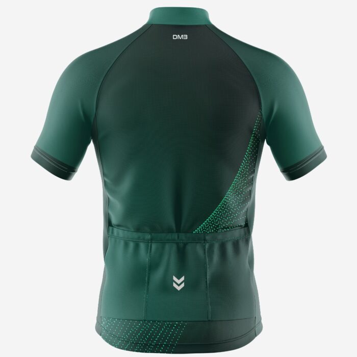Buy Customized Men’s Emerald Flow Cycling Jersey Online 1