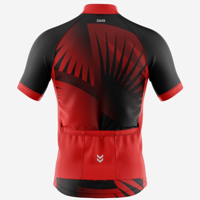 Buy Customized Men’s Crimson Palm Cycling Jersey Online 1
