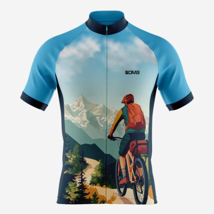 Buy Customized Men’s Scenic Route Cycling Jersey Online