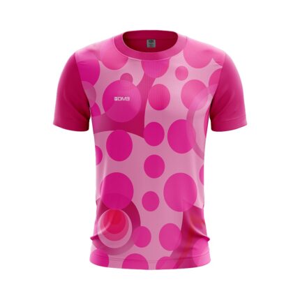 Buy Customized Pink Fusion Men’s Football Jersey Online