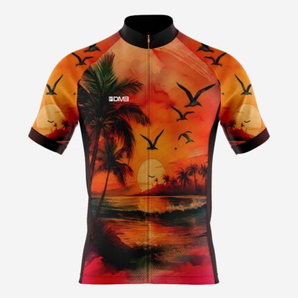 Buy Customized Men’s Sunset Soar Cycling Jersey Online