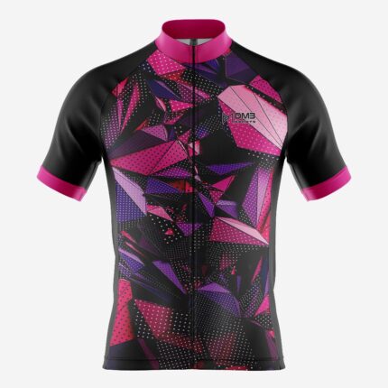 Buy Customized Men’s Fuchsia Flux Cycling Jersey Online