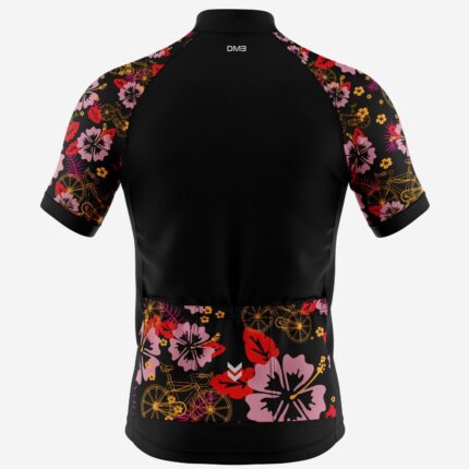 Buy Customized Men’s Floral Flyer Cycling Jersey Online 1