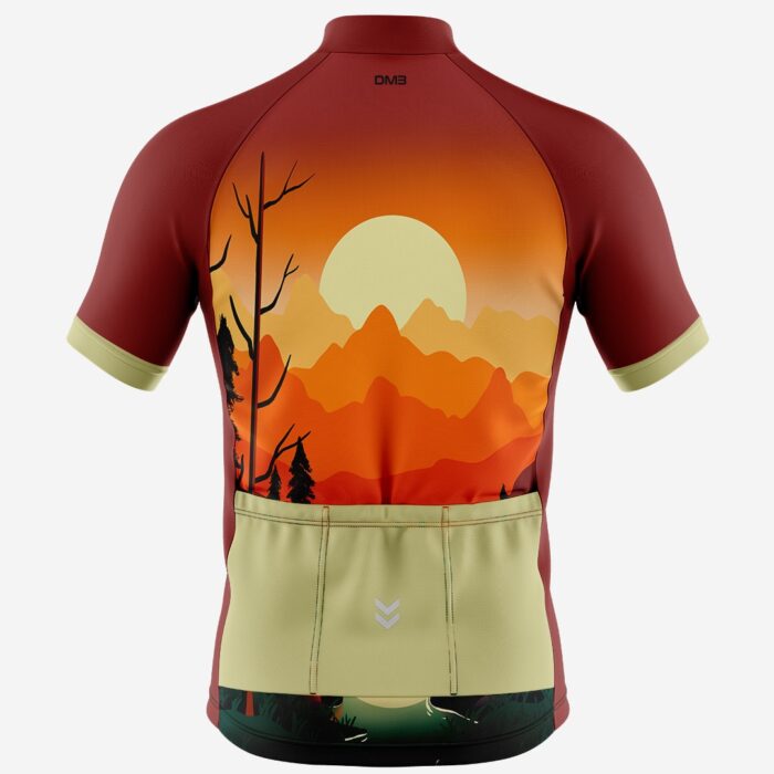 Buy Customized Men’s Summit Sunset Cycling Jersey Online 1