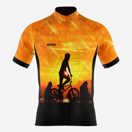 Buy Customized Men’s Sunset Rider Cycling Jersey Online