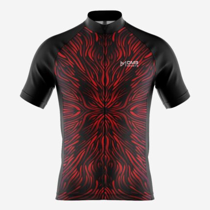 Buy Customized Men’s Crimson Flow Cycling Jersey Online
