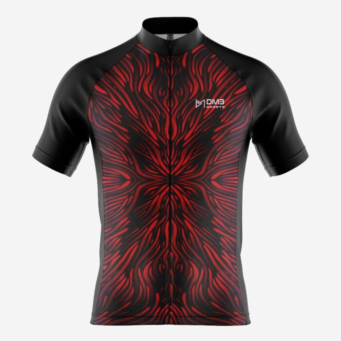 Buy Customized Men’s Crimson Flow Cycling Jersey Online