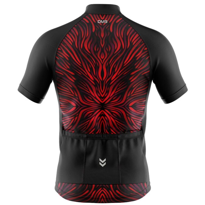 Buy Customized Men’s Crimson Flow Cycling Jersey Online 1