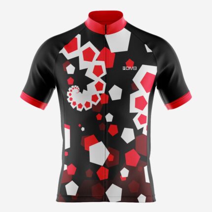 Buy Customized Men’s Hex Fade Cycling Jersey Online