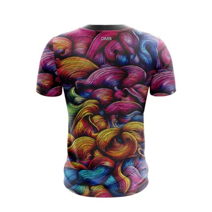 Buy Customized Woven Rainbow T-Shirt Online 1