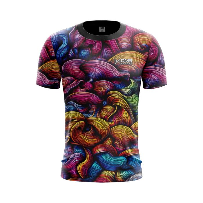 Buy Customized Woven Rainbow T-Shirt Online