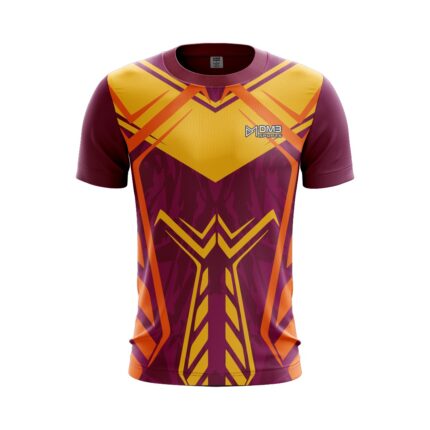 Buy Customized Vibrant Canvas Men’s Badminton Jersey Online