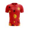 Buy Customized Red Vortex Men’s Badminton Jersey Online