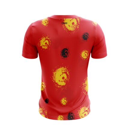 Buy Customized Red Vortex Men’s Badminton Jersey Online 1