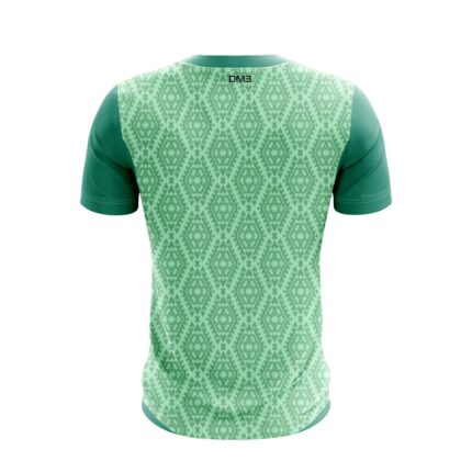 Buy Customized Jade Pattern Men’s Badminton Jersey Online 1